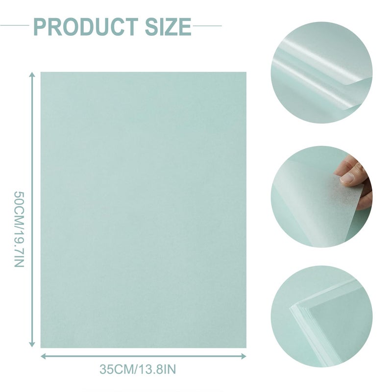 RUIFUN Metallic Light Blue Tissue Paper Sheets 20 x 14 inches  60 Sheets Shiny Baby Blue Tissue Paper for Gift Bags Crafts Gift Wrapping  Blue Tissue Paper Bulk for Birthday Weddings Baby Shower Party Decor - Image 5